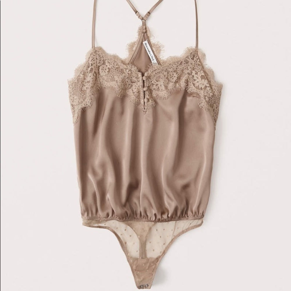 Lace/Satin bodysuit